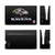 NFL Baltimore Ravens Plain Vinyl Sticker Skin Decal Cover for Nintendo Switch Bundle