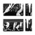 NFL Carolina Panthers Marble Vinyl Sticker Skin Decal Cover for Nintendo Switch Console & Dock