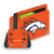 NFL Denver Broncos Plain Vinyl Sticker Skin Decal Cover for Nintendo Switch OLED Bundle