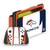NFL Denver Broncos Side Details Vinyl Sticker Skin Decal Cover for Nintendo Switch OLED Bundle