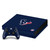 NFL Houston Texans Plain Vinyl Sticker Skin Decal Cover for Microsoft Xbox One X Bundle