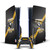NFL Team 2 Pittsburgh Steelers Vinyl Sticker Skin Decal Cover for Sony PS5 Slim Disc Edition Bundle