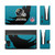 NFL Jacksonville Jaguars Sweep Stroke Vinyl Sticker Skin Decal Cover for Nintendo Switch Console & Dock