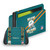 NFL Team 2 Miami Dolphins Vinyl Sticker Skin Decal Cover for Nintendo Switch OLED Bundle