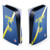 NFL Team 2 Los Angeles Rams Vinyl Sticker Skin Decal Cover for Sony PS5 Disc Edition Console