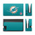 NFL Miami Dolphins Plain Vinyl Sticker Skin Decal Cover for Nintendo Switch Bundle