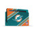 NFL Miami Dolphins Stripe Vinyl Sticker Skin Decal Cover for Nintendo Switch Console & Dock