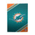NFL Miami Dolphins Stripe Vinyl Sticker Skin Decal Cover for Sony PS5 Digital Edition Bundle