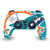 NFL Miami Dolphins Oversize Vinyl Sticker Skin Decal Cover for Sony PS5 Pro Digital Edition Bundle
