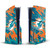 NFL Miami Dolphins Camou Vinyl Sticker Skin Decal Cover for Sony PS5 Slim Disc Edition Console