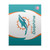 NFL Miami Dolphins Side Details Vinyl Sticker Skin Decal Cover for Microsoft Xbox One X Bundle