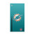 NFL Miami Dolphins Plain Vinyl Sticker Skin Decal Cover for Microsoft Series X Console & Controller