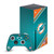 NFL Miami Dolphins Stripe Vinyl Sticker Skin Decal Cover for Microsoft Series X Console & Controller