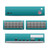 NFL Miami Dolphins Plain Vinyl Sticker Skin Decal Cover for Microsoft Series S Console & Controller