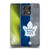 NHL Toronto Maple Leafs Half Distressed Soft Gel Case for Motorola Edge 50 Pro