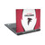 NFL Atlanta Falcons Side Details Vinyl Sticker Skin Decal Cover for Dell Inspiron 15 7000 P65F