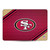 NFL San Francisco 49ers Logo Art Vinyl Sticker Skin Decal Cover for Apple MacBook Air 15" M2 2023 