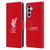 Liverpool Football Club Liver Bird White Logo In Red Leather Book Wallet Case Cover For Samsung Galaxy A16 5G