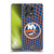 NHL New York Islanders Net Pattern Soft Gel Case for Motorola Edge 50 Pro