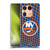 NHL New York Islanders Net Pattern Soft Gel Case for Motorola Edge 50 Ultra/X50 Ultra