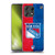 NHL New York Rangers Half Distressed Soft Gel Case for Motorola Edge 50 Pro