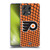 NHL Philadelphia Flyers Net Pattern Soft Gel Case for Motorola Edge 50 Pro