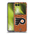 NHL Philadelphia Flyers Net Pattern Soft Gel Case for Motorola Razr 40 Ultra / Razr+ 2023
