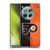 NHL Philadelphia Flyers Half Distressed Soft Gel Case for OnePlus 12