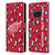 NHL Detroit Red Wings Leopard Patten Leather Book Wallet Case Cover For Nothing Phone (2a)