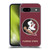 Florida State University FSU Florida State University Plain Soft Gel Case for Google Pixel 8a