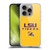 Louisiana State University LSU Louisiana State University Helmet Logotype Soft Gel Case for Apple iPhone 16 Pro