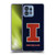 University Of Illinois U Of I University Of Illinois Distressed Look Soft Gel Case for Motorola Moto Edge 40 Pro/Plus 2023