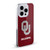 University of Oklahoma OU The University of Oklahoma Distressed Look Soft Gel Case for Apple iPhone 16 Pro Max