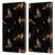 Episodic Drawing Art Foxes Pattern Leather Book Wallet Case Cover For Amazon Fire Max 11 2023
