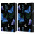 Episodic Drawing Pattern Blue Morpho Butterfly Leather Book Wallet Case Cover For Apple iPad Air 2 (2014)