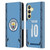 Manchester City Man City FC 2024/25 Players Home Kit Jack Grealish Leather Book Wallet Case Cover For Samsung Galaxy S24 5G