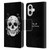 Episodic Drawing Mix Illustrations Floral Skull Leather Book Wallet Case Cover For Apple iPhone 16