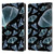 Episodic Drawing Moth Patterns Translucent Leather Book Wallet Case Cover For Amazon Fire 7 2022