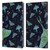 Episodic Drawing Moth Patterns Green Leather Book Wallet Case Cover For Amazon Fire Max 11 2023
