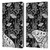 Episodic Drawing Moth Patterns White Leather Book Wallet Case Cover For Amazon Fire Max 11 2023