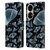 Episodic Drawing Moth Patterns Translucent Leather Book Wallet Case Cover For Huawei P50