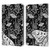 Episodic Drawing Moth Patterns White Leather Book Wallet Case Cover For Apple iPad 9.7 2017 / iPad 9.7 2018