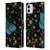 Episodic Drawing Moth Patterns Daffodil Flowers Leather Book Wallet Case Cover For Apple iPhone 11