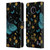 Episodic Drawing Moth Patterns Daffodil Flowers Leather Book Wallet Case Cover For Nokia C10 / C20