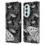 Episodic Drawing Moth Patterns White Leather Book Wallet Case Cover For Motorola Edge X30