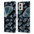 Episodic Drawing Moth Patterns Translucent Leather Book Wallet Case Cover For Motorola Moto G53 5G