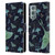 Episodic Drawing Moth Patterns Green Leather Book Wallet Case Cover For OnePlus 9