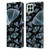Episodic Drawing Moth Patterns Translucent Leather Book Wallet Case Cover For Samsung Galaxy M53 (2022)