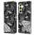 Episodic Drawing Moth Patterns White Leather Book Wallet Case Cover For Samsung Galaxy S24 5G