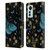 Episodic Drawing Moth Patterns Daffodil Flowers Leather Book Wallet Case Cover For Xiaomi 12 Lite